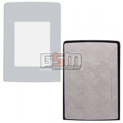 Стекло корпуса для Nokia N76, серый, внешнее