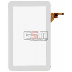 Тачскрин (сенсорный экран, сенсор) для китайского планшета 9, 12 pin, с маркировкой MF-195-090F-4, JC1314, для Assistant AP-901, Jeka JK-900 размер 233*141 мм, белый
