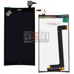 Дисплей для Acer Liquid E700, черный, с сенсорным экраном (дисплейный модуль)