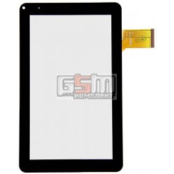 Тачскрин (сенсорный экран, сенсор) для китайского планшета 9, 50 pin, с маркировкой DH-0922A1-PG-FPC068, GM073-4 FPC, China-Samsung, размер 232*141 мм, черный