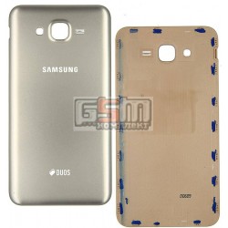 Задняя крышка батареи для Samsung J700H/DS Galaxy J7, золотистая