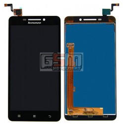 Дисплей для Lenovo A5000, черный, с сенсорным экраном (дисплейный модуль)