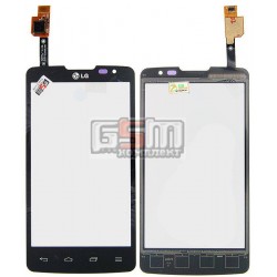 Тачскрин для LG X135 L60i Dual, X145 L60 Dual, черный Тачскрин для LG X135 L60i Dual, X145 L60 Dual, черный