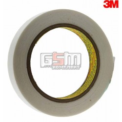 3M™ 9508W Двухсторонний скотч на вспененной основе 19мм х 5м. Толщина 0.8мм (белый)