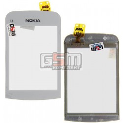 Тачскрин для Nokia C2-02, C2-03, C2-06, C2-07, C2-08, копия, белый Тачскрин для Nokia C2-02, C2-03, C2-06, C2-07, C2-08, копия, белый