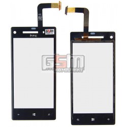 Тачскрин для HTC C620e Windows Phone 8X, черный Тачскрин для HTC C620e Windows Phone 8X, черный