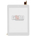 Тачскрин (сенсорный экран, сенсор) для китайского планшета 8, 6 pin, с маркировкой PB80A8539-FT, для Digma iDsQ8, Ritmix RMD-870, размер 203*146 мм, белый