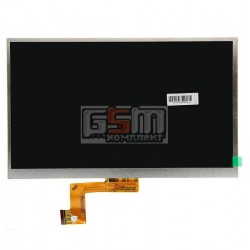 Екран (дисплей, монітор, LCD) для китайського планшету 10.1, 30 pin, з маркуванням AX10 MF1011683001A, KR101IA7T 1030301039, AL0275B BF921B30IA, FFP101V0300078A, для Oysters T102ER, Nomi A10101, роздільною здатністю 1024x600, розмір 235*143 мм Екран (дисплей, монітор, LCD) для китайського планшету 10.1, 30 pin, з маркуванням AX10 MF1011683001A, KR101IA7T 1030301039, AL0275B BF921B30IA, FFP101V0300078A, для Oysters T102ER, Nomi A10101, роздільною здатністю 1024x600, розмір 235*143 мм