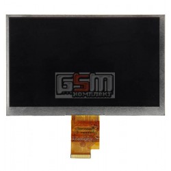 Екран (дисплей, монітор, LCD) для китайського планшету 7, 40 pin, з маркуванням RD070HD28V1, KD070D9-40NB-A1 REV D, 070-FPCA-R1, для Prestigio, роздільною здатністю 1024x600, розмір 161*105 мм Екран (дисплей, монітор, LCD) для китайського планшету 7, 40 pin, з маркуванням RD070HD28V1, KD070D9-40NB-A1 REV D, 070-FPCA-R1, для Prestigio, роздільною здатністю 1024x600, розмір 161*105 мм
