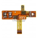 Шлейф для Fly IQ255 Pride, оригинал, динамика, c датчиком приближения, с компонентами, N808-D20000-110
