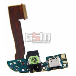 Шлейф для HTC One M8, One M8s, коннектора зарядки, микрофона, с компонентами, 16Gb