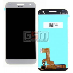 Дисплей для Huawei Ascend G7, белый, с сенсорным экраном (дисплейный модуль) Дисплей для Huawei Ascend G7, белый, с сенсорным экраном (дисплейный модуль)