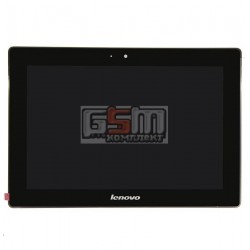 Дисплей для планшету Lenovo IdeaPad S6000, (версія 3G), чорний, з рамкою, з сенсорним екраном (дисплейний модуль),#BP101WX1-206/MCF-101-0887-V2 Дисплей для планшету Lenovo IdeaPad S6000, (версія 3G), чорний, з рамкою, з сенсорним екраном (дисплейний модуль),#BP101WX1-206/MCF-101-0887-V2