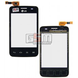 Тачскрин для LG E435 Optimus L3 II, черный