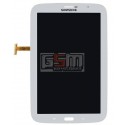 Дисплей для планшету Samsung N5100 Galaxy Note 8.0, N5110 Galaxy Note 8.0, (версія 3G), білий, з сенсорним екраном (дисплейний модуль)