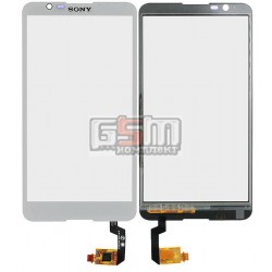 Тачскрин для Sony E2104 Xperia E4, E2105 Xperia E4, E2115 Xperia E4, E2124 Xperia E4, белый Тачскрин для Sony E2104 Xperia E4, E2105 Xperia E4, E2115 Xperia E4, E2124 Xperia E4, белый
