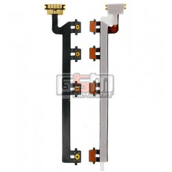 Шлейф для Nokia 820 Lumia, кнопки включения, боковых клавиш, с компонентами