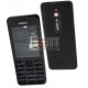 Корпус для Nokia 206 Asha, черный, high-copy