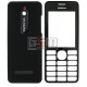 Корпус для Nokia 206 Asha, черный, high-copy