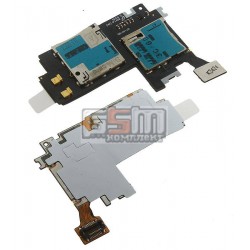 Коннектор SIM-карты для Samsung N7100 Note 2, коннектор карты памяти, со шлейфом