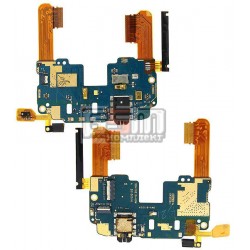 Шлейф для HTC One mini 601n, кнопок звука, кнопки включения, коннектора наушников, датчика приближения, с компонентами