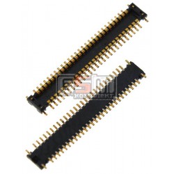 Коннектор дисплея для Samsung I8350 Omnia W, I900, I9000 Galaxy S, I9001 Galaxy S Plus, I9003 Galaxy SL, I9100 Galaxy S2, I9103 
