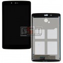 Дисплей для планшету LG G Pad 7.0 V400, чорний, з сенсорним екраном (дисплейний модуль)