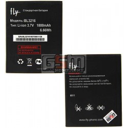 Аккумулятор BL3216 для Fly IQ4414 Quad, original, (Li-ion 3.7V 1700mAh), #53264143 Аккумулятор BL3216 для Fly IQ4414 Quad, original, (Li-ion 3.7V 1700mAh), #53264143