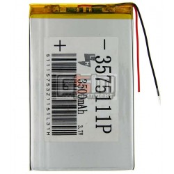 Аккумулятор для китайского планшета универсальный, (3.7V 3500mAh), (111*75*035 мм) Аккумулятор для китайского планшета универсальный, (3.7V 3500mAh), (111*75*035 мм)
