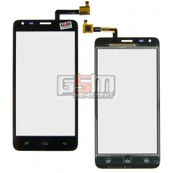 Тачскрин для Fly IQ456 Era Life 2, черный Тачскрин для Fly IQ456 Era Life 2, черный