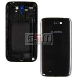 Корпус для Samsung N7100 Note 2, сірий
