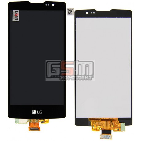 Дисплей для LG H422 Spirit Y70, H440, H442, черный, с сенсорным экраном (дисплейный модуль)