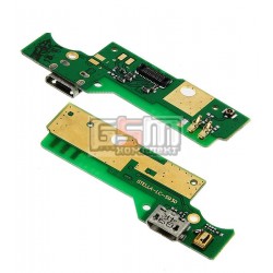 Шлейф для Lenovo S930, мікрофону, конектора зарядки, з компонентами, плата зарядки