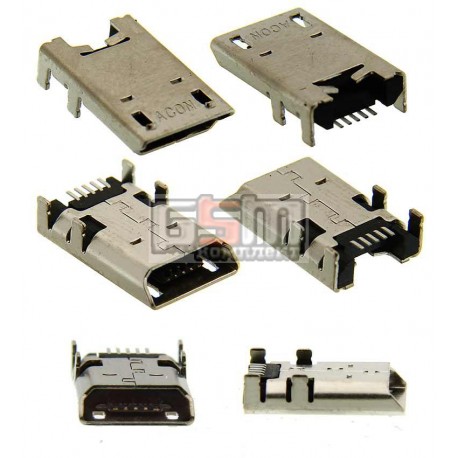 Коннектор зарядки для планшета Asus FonePad 7 ME373CG (1Y003A), FonePad HD7 ME372, FonePad HD7 ME372CG K00E, MeMO Pad 10 ME102A,