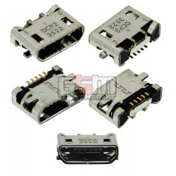 Коннектор зарядки для Nokia 207, 208, 220 Dual SIM, 230 Asha, 500 Asha Dual Sim, 503 Asha Dual Sim, 710 Lumia, оригинал, #540054