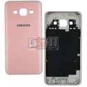 Задня панель корпусу для Samsung A300F Galaxy A3, A300FU Galaxy A3, A300H Galaxy A3, рожева