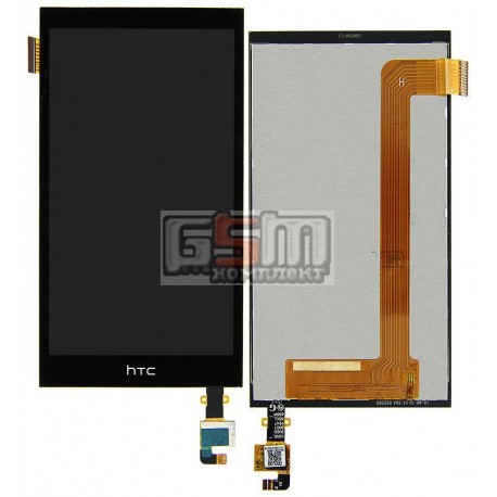Дисплей для HTC Desire 620G Dual Sim, черный, с сенсорным экраном (дисплейный модуль)