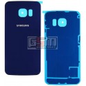 Задняя панель корпуса для Samsung G925F Galaxy S6 EDGE, синяя, China quality