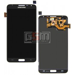 Дисплей для Samsung N7502 Note 3 Neo Duos, серый, с сенсорным экраном (дисплейный модуль)