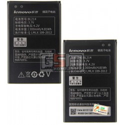 Аккумулятор BL214 для Lenovo A208T, A218T, A238T, A269, A269i, A300T, A316, A316i, A318, A369i, (Li-ion 3.7V 1300mAh) Аккумулятор BL214 для Lenovo A208T, A218T, A238T, A269, A269i, A300T, A316, A316i, A318, A369i, (Li-ion 3.7V 1300mAh)