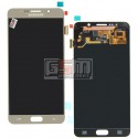 Дисплей для Samsung N9200 Galaxy Note 5, N920C Galaxy Note 5, N920F Galaxy Note 5, золотистый, с сенсорным экраном (дисплейный модуль), original (PRC)