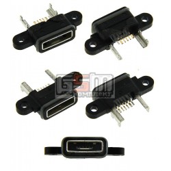 Коннектор зарядки для Xiaomi Mi4, черный