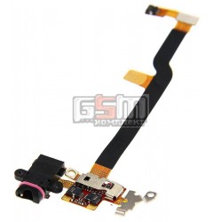 Шлейф для Huawei Ascend D2, коннектора наушников, с компонентами Шлейф для Huawei Ascend D2, коннектора наушников, с компонентами