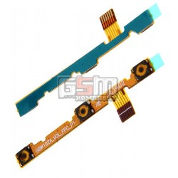 Шлейф для Fly IQ4410 Quad Phoenix, Gionee E3, кнопок звука, кнопки включения, с компонентами