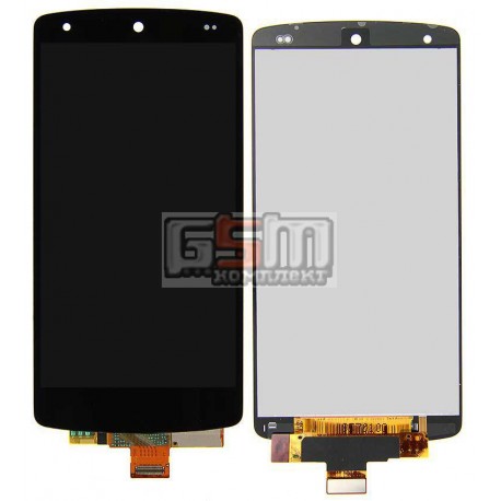 Дисплей для LG D820 Nexus 5 Google, D821 Nexus 5 Google, черный, original (PRC), с сенсорным экраном (дисплейный модуль)