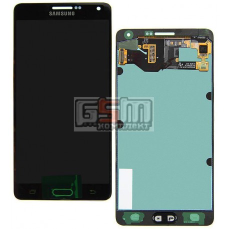 Дисплей для Samsung A700F Galaxy A7, A700H Galaxy A7, синий, с сенсорным экраном (дисплейный модуль)