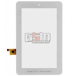 Тачскрин (сенсорный экран, сенсор) для китайского планшета 7, 10 pin, с маркировкой SG5751A-FPC-V2-2, MA702Q6, для Onda 703, Onda 711, Compaq 7J, DOMITree 7, Hewlett Packard HP 7 Plus 1302, размер 190*120 мм, белый