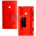 Задня панель корпусу для Nokia 520 Lumia, 525 Lumia, червона, з боковими кнопками