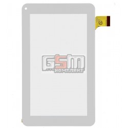 Тачскрин (сенсорный экран, сенсор ) для китайского планшета 7, 30 pin, с маркировкой HS1248, 86US ZHC-059B, SG5351A-FPC-V0, PB70A8508, HK70DR2009-V02, SLC07003C, DPT 300-N3803K-A00-V1.0, QSD E-C7109-01, kingvina 138 FHX, SL--003, QCY FHX, ZD-070001 AAO F