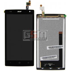 Дисплей для Acer Z150 Liquid Z5 DualSim, черный, с сенсорным экраном (дисплейный модуль)